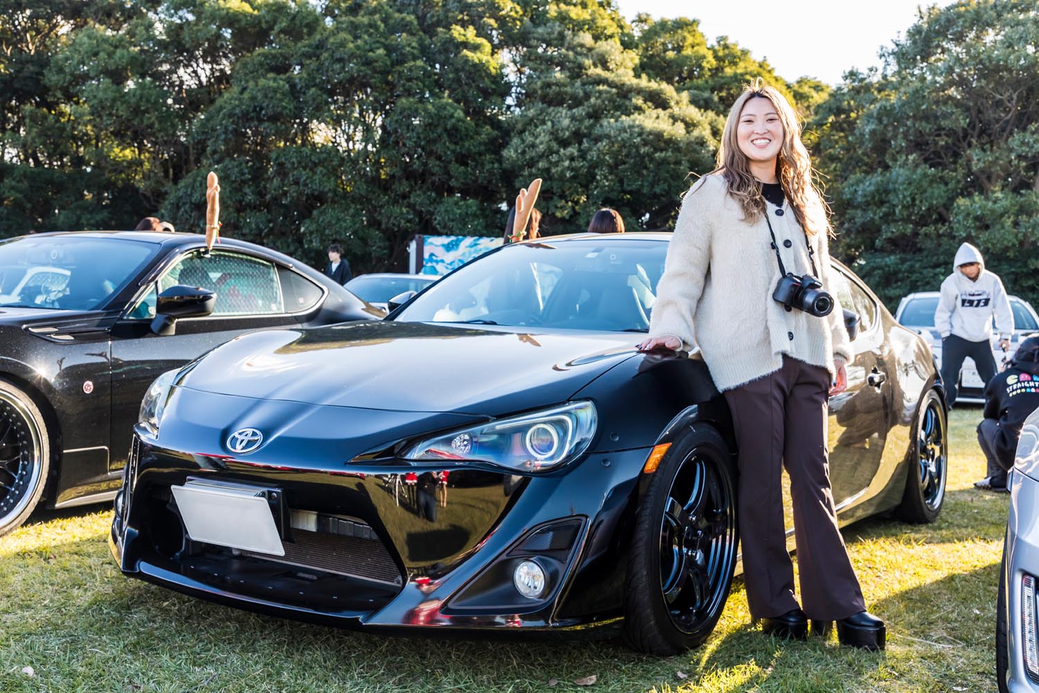 彼女のトヨタ「86」はエアロはダックテールだけなのにやたらとカッコいい！ そのヒミツは…？「GTリミテッド」のリアウイングをあえて外すセンスに拍手
