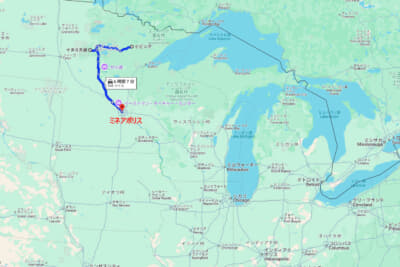 ボブ・ディランゆかりの町、ヒビングからミシシッピ川の源流があるイタスカ湖へ。そして、ミネアポリスへと向かう