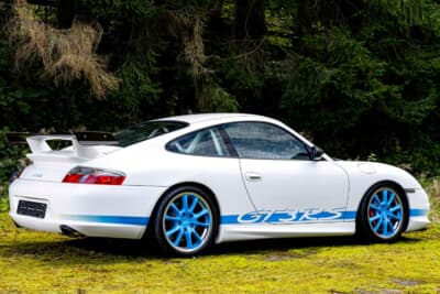16万1000ユーロ（邦貨換算約2580万円）で落札されたポルシェ「911GT3 RS」（C）Courtesy of RM Sotheby's