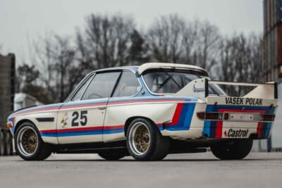  50万ユーロ～65万ユーロ（邦貨換算約8050万円〜1億465万円）で現在も販売中のBMW「3.0CSL バッドモービル」（C）Courtesy of RM Sotheby's