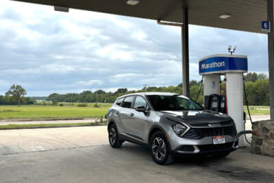 愛車の“キムさん”こと、キア スポーテージ。よく走ってくれます