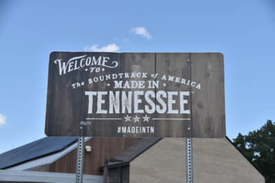 ついにテネシー州に入った