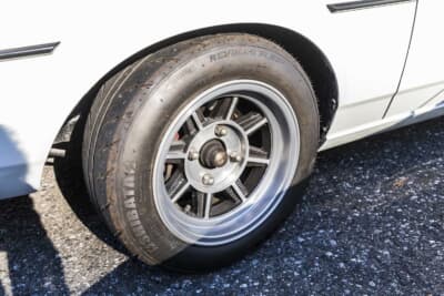 トヨタ 70系 カローラ：ホイールは13インチのハヤシストリートを履かせている