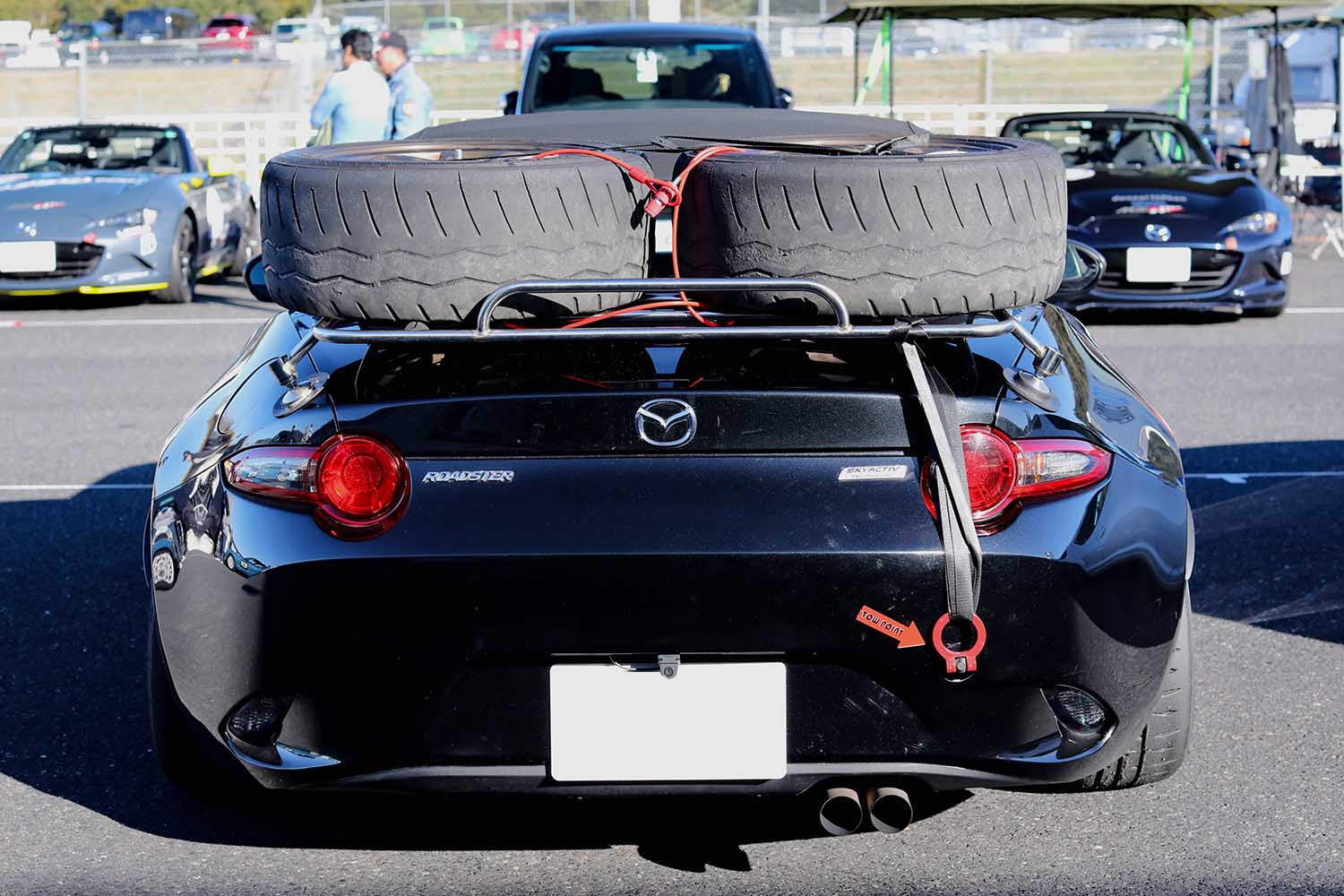 NDロードスターリヤゲート マツダ（Mazda） マツダ純正オプション リアスポイラー 各ボディ色