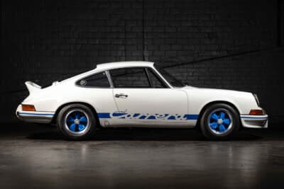 71万3750ユーロ（邦貨換算約1億1430万円）で落札されたポルシェ「911カレラRS 2.7」（C）Courtesy of RM Sotheby's