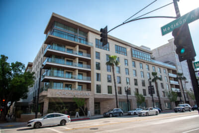 2025年4月上旬にオープンしたばかりのACホテル・パサデナにチェックイン