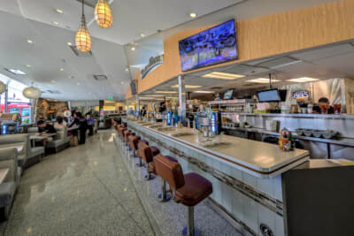 古き良きアメリカの雰囲気を漂わせるダイナーだ