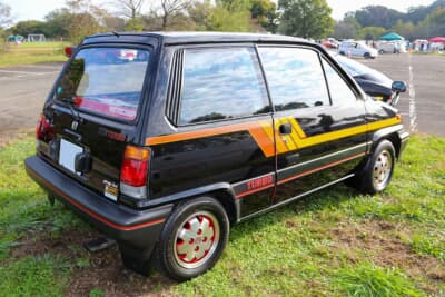 ホンダ シティターボ：サスペンションやブレーキはノーマル