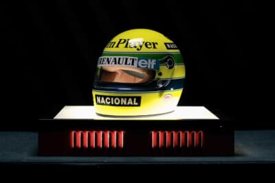アイルトン・セナが被ったヘルメット