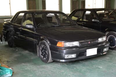 つい最近入手した「ギャランAMG」の前期モデルはAMWで紹介したこともある車両。筆者が手放し、それを小林さんが受け継いだ