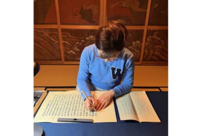 宿坊 観音院で写経を体験しました