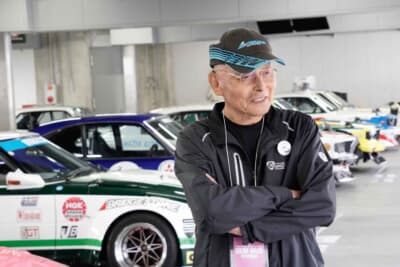 御年78歳（取材時年齢）とは思えない熱い走りを披露したオーナーの井出 満さん