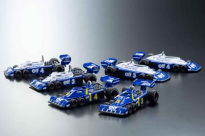 唯一無二!! なつかしの6輪F1タイレル「P34」が1/64スケールに