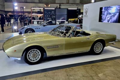 マセラティ ギブリスパイダー:マセラティ史上最高傑作の呼び声も高い初代「ギブリ」のスパイダー版