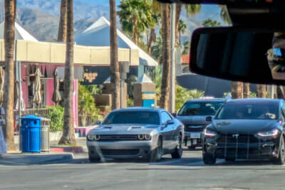 ダッジ チャレンジャーを見かける率が高かった