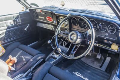 三菱 ギャランクーペFTO：インテリアも綺麗な状態を保っている