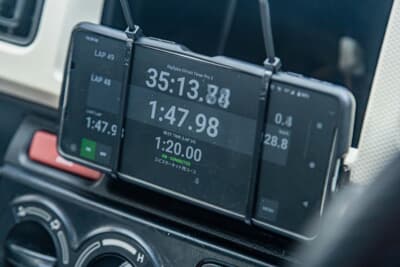 スズキ HA36型 アルト:後からチェックしてへこむこともあるが、データロガーは運転の上達に欠かせないツールだ