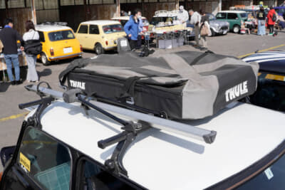 ローバー ミニ クーパー 1.3：最近はお子さんの楽しみであるBMXほか荷物を満載にしてあちこち出かけているという