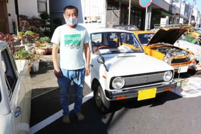 三菱 ミニカ55バン:オーナーの“johanさん“は、複数の2輪とミニカ55バンのある生活を満喫中