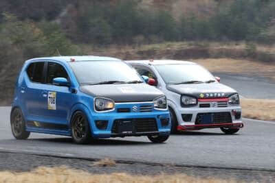 3クラスで抜きつ抜かれつのバトルを演じた708号車 兵頭孝之と81号車 大内たかひろ。今回はレース終盤で逆転した大内に軍配が上がった