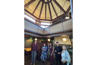 ライトが事務所として使っていた建物