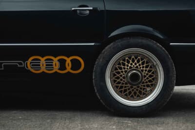 12万750ユーロ（邦貨換算約1935万円）で落札されたアウディ「5000 CS クワトロ スピードレコード プロトタイプ」（C）Bonhams