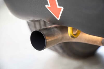 フィアット チンクエチェント トロフェオ：快音を轟かせながら走行していた