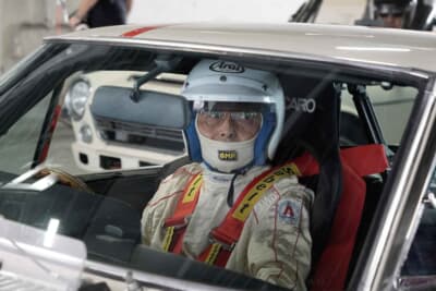 マツダ コスモスポーツ：アルファ ロメオ「セブリングスパイダー」も所有し、このクルマでもJCCAに参戦してきた