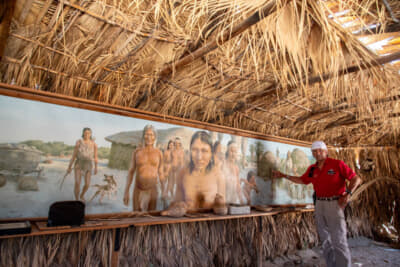 ネイティブアメリカンの文化もじっくり解説してくれた