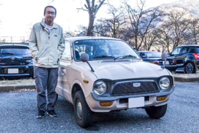 スズキ 4代目 フロンテとオーナーの小鳥さん