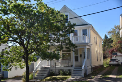 これがボブ・ディランの生家。あとでビルに確認してもらったので間違いない