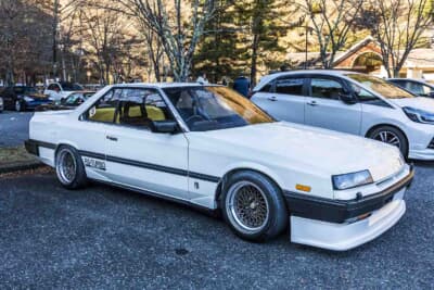 日産R30型 スカイライン 2000ターボインタークーラーRS:スタンスはかなり低めの設定