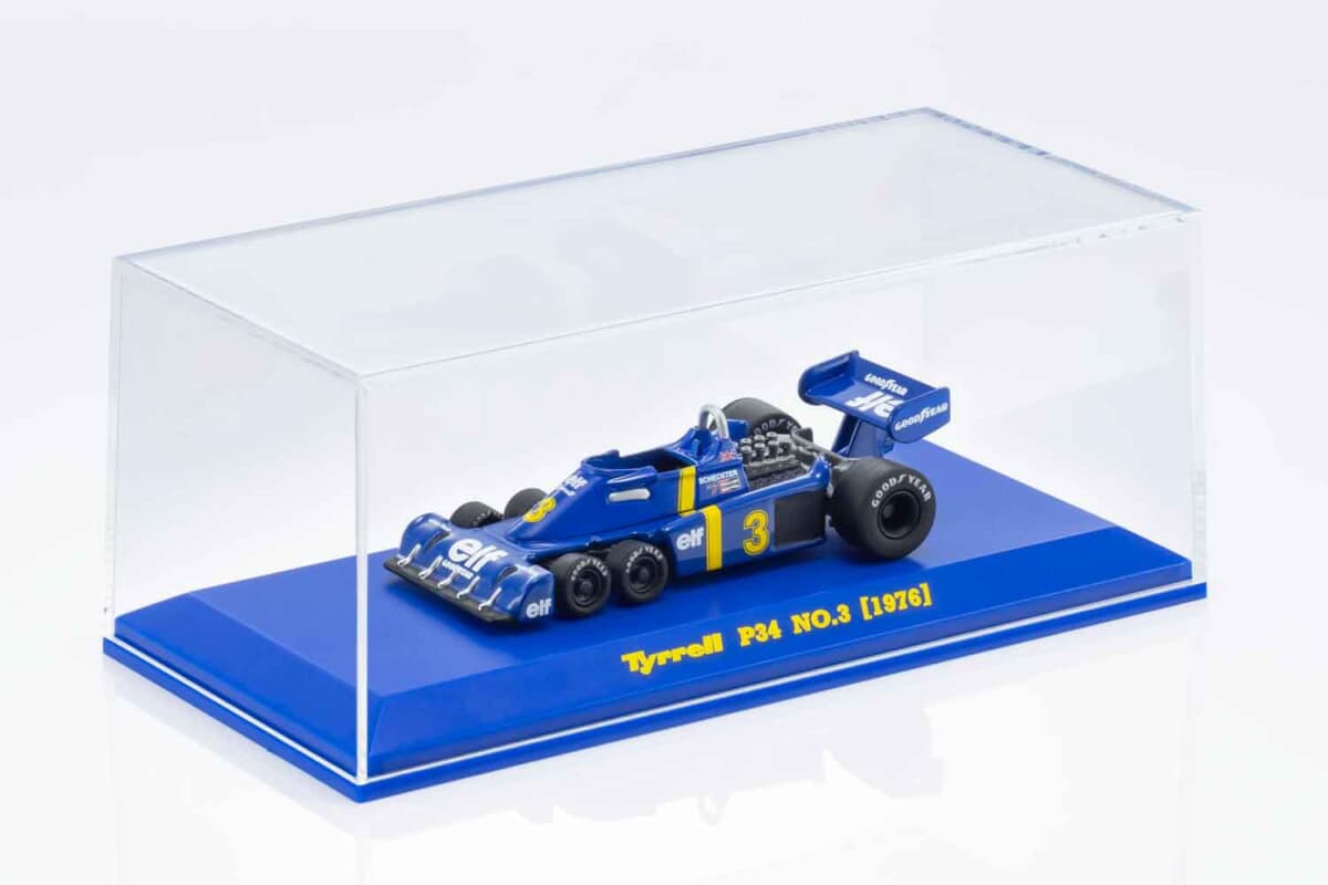 唯一無二!! なつかしの6輪F1タイレル「P34」が1/64スケールに