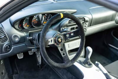 16万1000ユーロ（邦貨換算約2580万円）で落札されたポルシェ「911GT3 RS」（C）Courtesy of RM Sotheby's