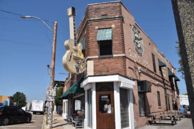 エルヴィスが録音したサン・レコード。観光名所だ