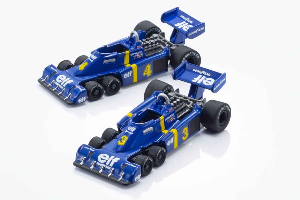 唯一無二!! なつかしの6輪F1タイレル「P34」が1/64スケールに