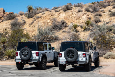 ジープ ラングラーはアメリカでは本当に当たり前の存在としてよく見かける