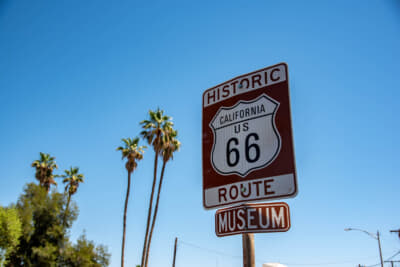 ニードルスの駅前にリージョナル・ミュージアムがある