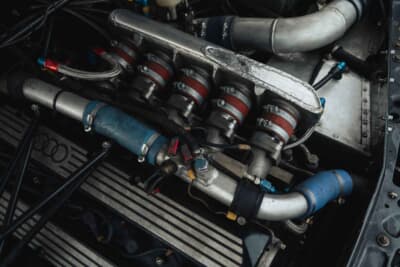 12万750ユーロ（邦貨換算約1935万円）で落札されたアウディ「5000 CS クワトロ スピードレコード プロトタイプ」（C）Bonhams