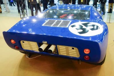 フォード GT40：コンペティションなオーラを放っているのはホンモノならでは