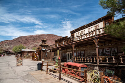 バーストゥ近郊のキャリコ・ゴーストタウン