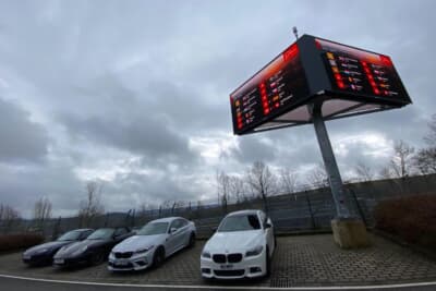 ツーリスト走行はBMWとポルシェを数多く見かけました