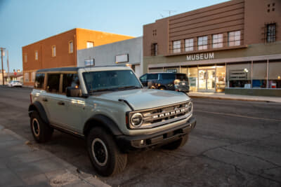 フォードの新型ブロンコはカリフォルニアで多数見ることができた