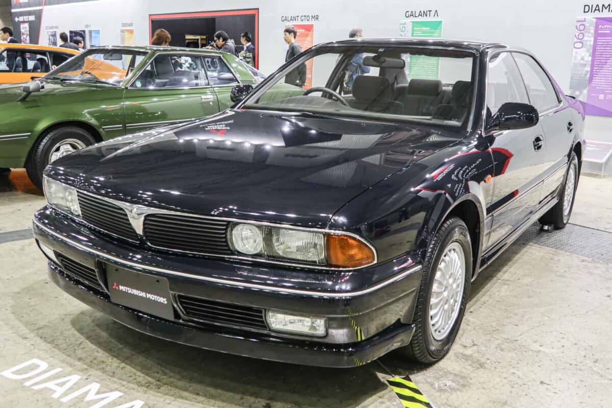 三菱自動車 ディアマンテ パズル 1990-1991 三菱ディアマンテ - webCG