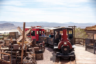 ファミリー客で大にぎわいだった