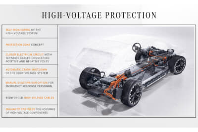 メルセデス・ベンツの高電圧保護システム