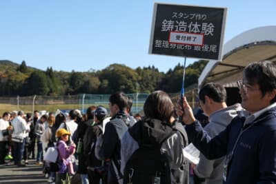 さまざまな体験型コンテンツはどれも大人気。気になるイベントは早め参加がマスト！