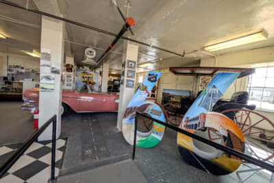 バーストゥ駅にあるルート66マザーロード・ミュージアム