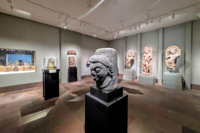 南アジア～東南アジアの仏教美術のコレクションも圧巻だ