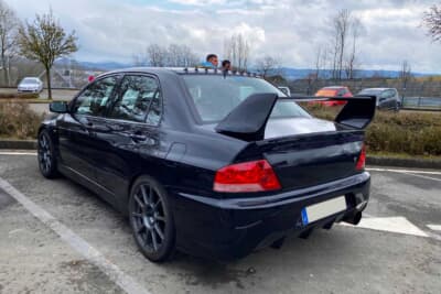 日本でもなかなか見かけなくなった三菱 ランサーエボリューション